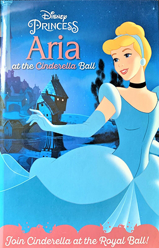 Disney Princess Aria at the Cinderella Ball
